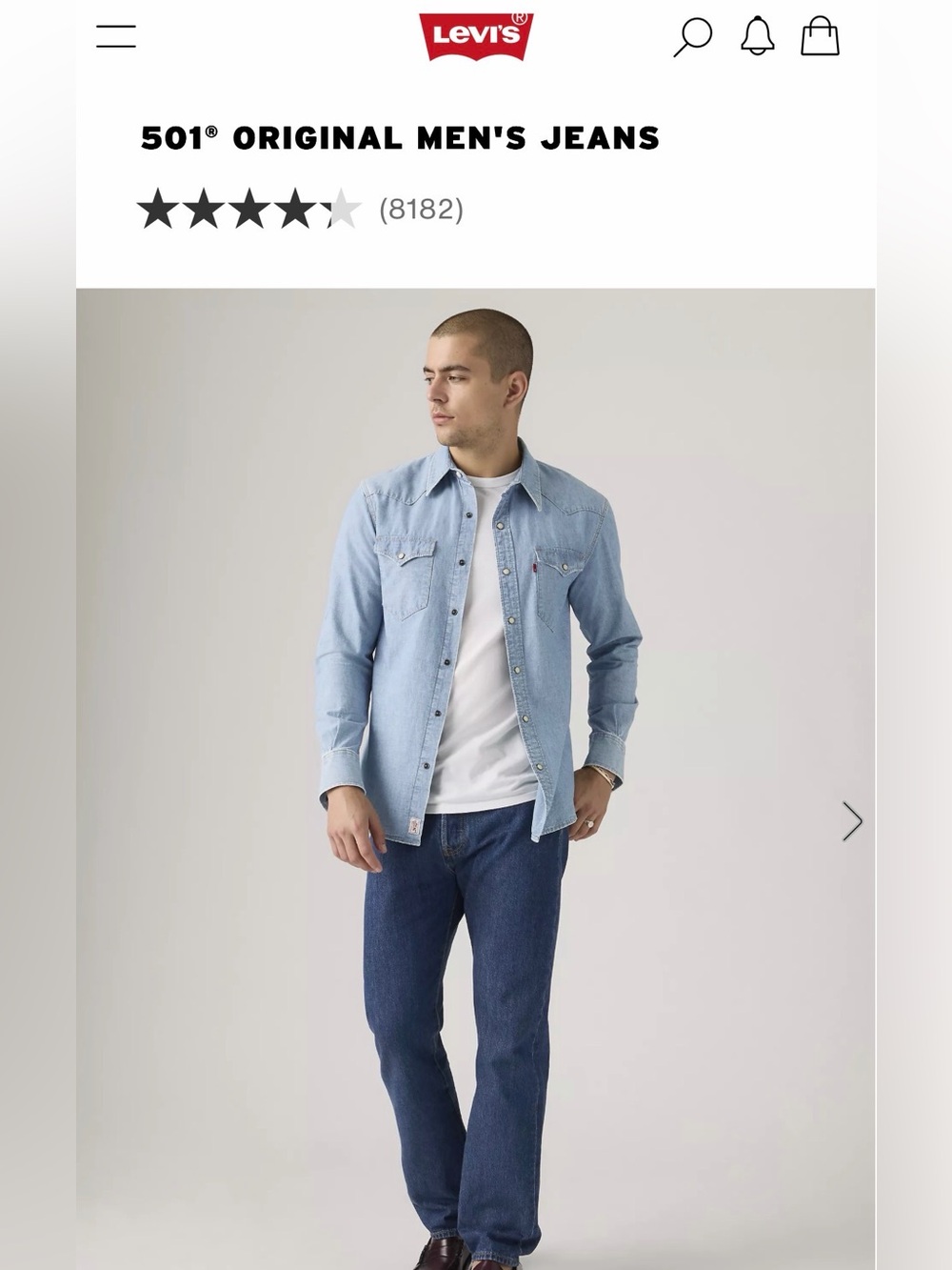 Levi's Men's 501 Jeans